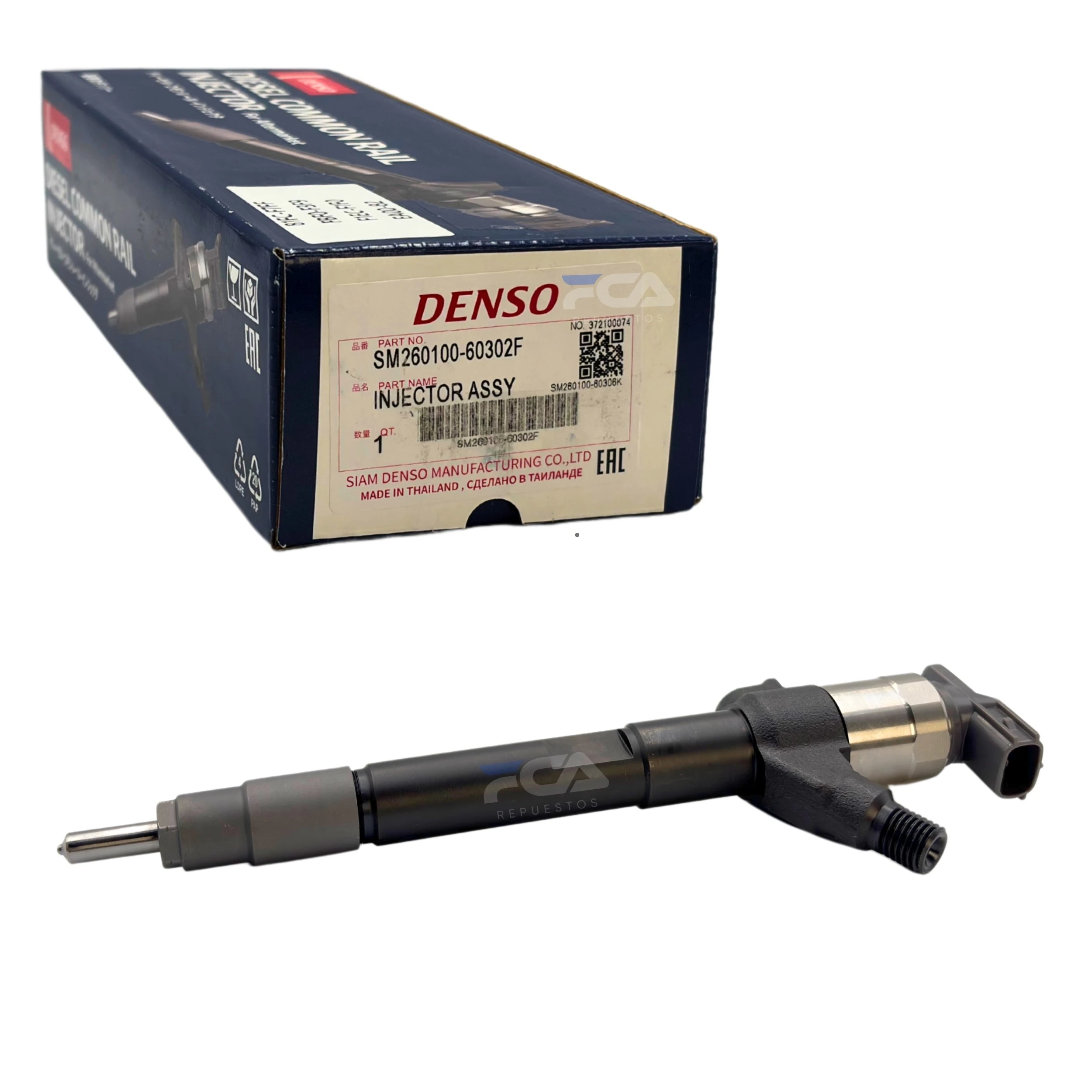 INYECTOR CR MITSUBISHI L200 2.4L 4N15 EURO 6 - DENSO 3 INYECTOR CR MITSUBISHI L200 2.4L 4N15 EURO 6 - DENSO