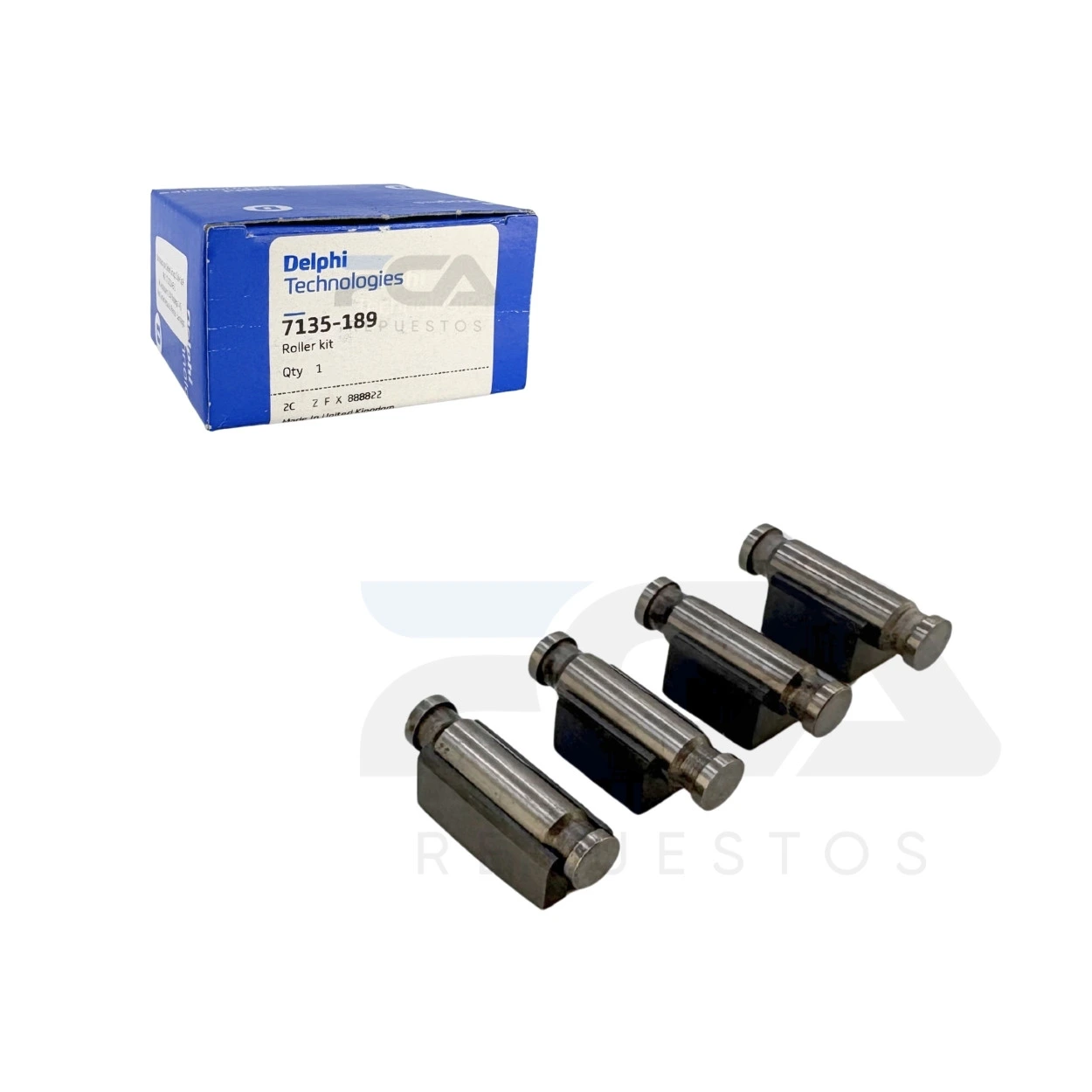KIT DE ZAPATAS Y RODILLOS (4 UNIDADES) - DELPHI 3 KIT DE ZAPATAS Y RODILLOS (4 UNIDADES) - DELPHI