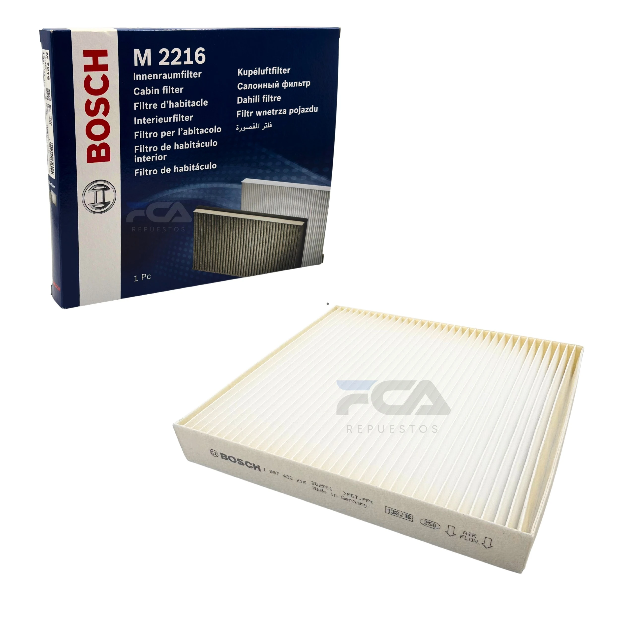 FILTRO DE HABITACULO BOSCH : 0986628574, 1987432416 MANN-FILTER : CU2252, PF087, CU2141 3 FILTRO DE HABITACULO BOSCH : 0986628574, 1987432416 MANN-FILTER : CU2252, PF087, CU2141